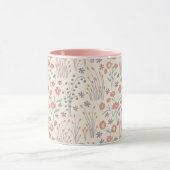 Frühlings-Wildblumen-Geflüster Tasse (Zentrum)