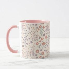 Frühlings-Wildblumen-Geflüster Tasse