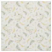 Frühlings-Wildblumen Watercolor Boho Stoff (Muster)