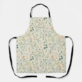 Frühlings-Wildblumenwiese-All-Over-Print-Schürze Schürze (Vorderseite)