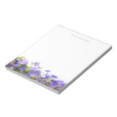 Frühlings-Wildflower Notizblock zum Anpassen (Rotiert)