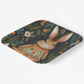 Frühlings-Zauber-Hase-Papierteller Pappteller (Gewinkelt)