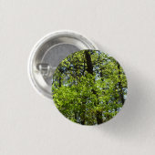 Frühlingsapfel Verlasse Natur Button (Vorne & Hinten)