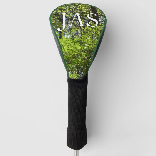 Frühlingsapfel Verlasse Natur Golf Headcover (Vorderseite)