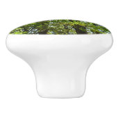 Frühlingsapfel Verlasse Natur Keramikknauf (Seitenansicht)