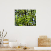 Frühlingsapfel Verlasse Natur Poster (Küche)