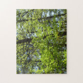 Frühlingsapfel Verlasse Natur Puzzle (Vertikal)