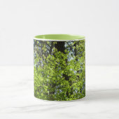 Frühlingsapfel Verlasse Natur Tasse (Zentrum)