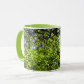 Frühlingsapfel Verlasse Natur Tasse (Vorderseite Links)