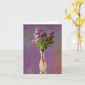 Frühlingsaroma Karte (Gelbe Blume)