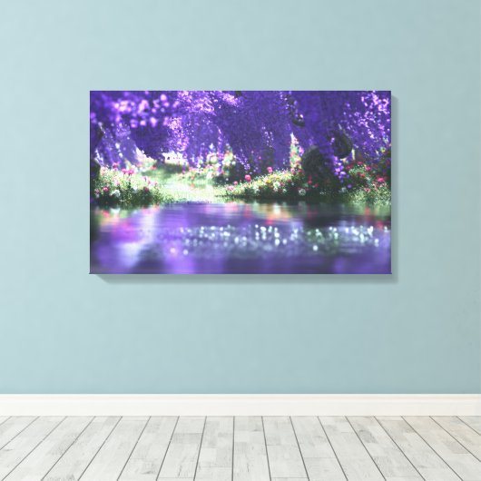 Frühlingsatmen Leinwanddruck (Insitu (Holzboden))