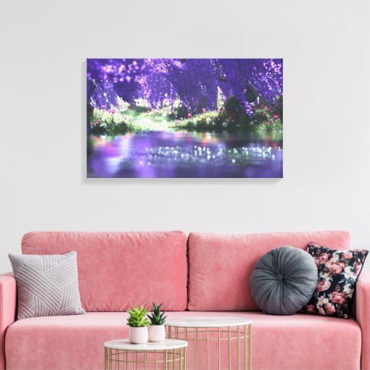 Frühlingsatmen Leinwanddruck (Insitu (Wohnzimmer))