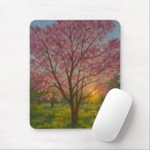 Frühlingsaufwachen - blühende Baumlandschaft Mousepad (Mit Mouse)