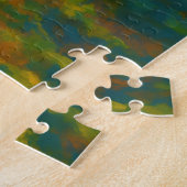 Frühlingsaufwachen - blühende Baumlandschaft Puzzle (Seite)