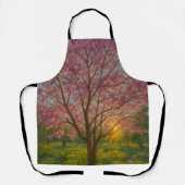 Frühlingsaufwachen - blühende Baumlandschaft Schürze (Vorderseite)