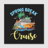 Frühlingsausflug Magnetkarte (Vorderseite)