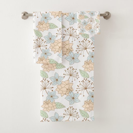 Frühlingsbad Blume Handtuch Set (Insitu)