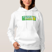 Frühlingsbanner-Schild Hoodie (Vorderseite)