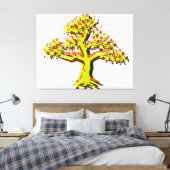 Frühlingsbaum Leinwanddruck (Insitu (Schlafzimmer))