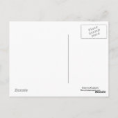 Frühlingsbeauty-Postkarte Postkarte (Rückseite)