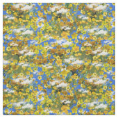 Frühlingsbecher Blume in den Wolken Stoff (Muster)