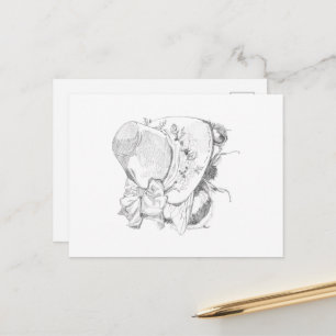 Frühlingsbiene Postkarte