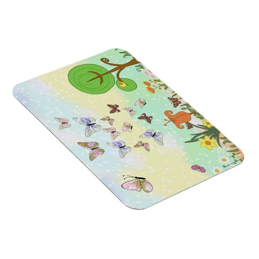 Frühlingsbild Magnet (Rechte Seite)