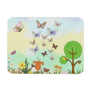 Frühlingsbild Magnet