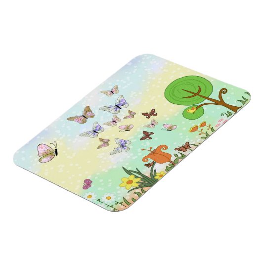 Frühlingsbild Magnet (Linke Seite)