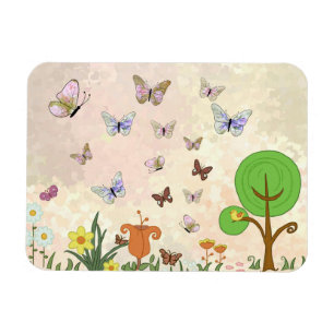 Frühlingsbild Magnet