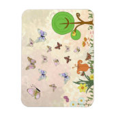 Frühlingsbild Magnet (Vertikal)