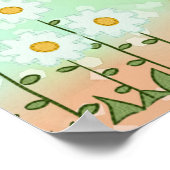 Frühlingsbild Poster (Ecke)