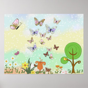 Frühlingsbild Poster
