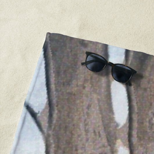 Frühlingsblossom Strandtuch (Beispiel)