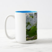 Frühlingsblühen Zweifarbige Tasse (Links)