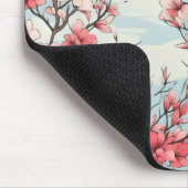 Frühlingsblühende Bäume Blume Mousepad (Ecke)