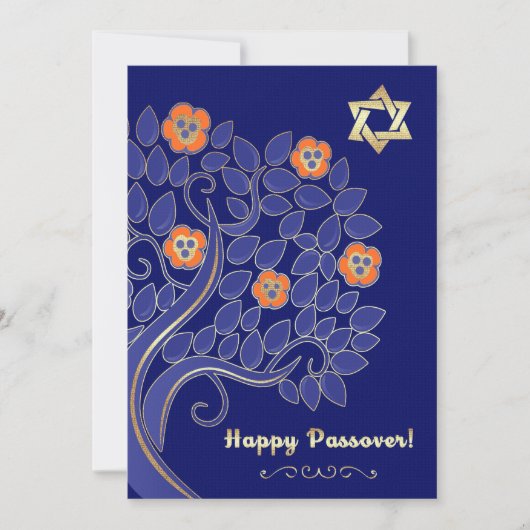 Frühlingsblühende Baumpessler Einladung (Vorderseite)