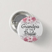 Frühlingsblume Großvater des Brautknopfes Button (Vorne & Hinten)