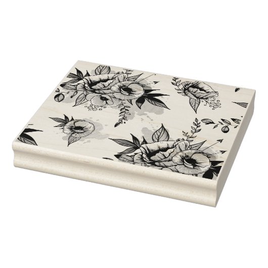Frühlingsblume Gummistempel (Stempel)