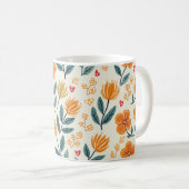 FrühlingsBlume Kaffeetasse (VorderseiteRechts)