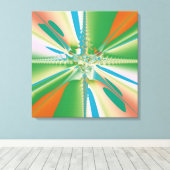 FrühlingsBlume Leinwanddruck (Insitu (Holzboden))