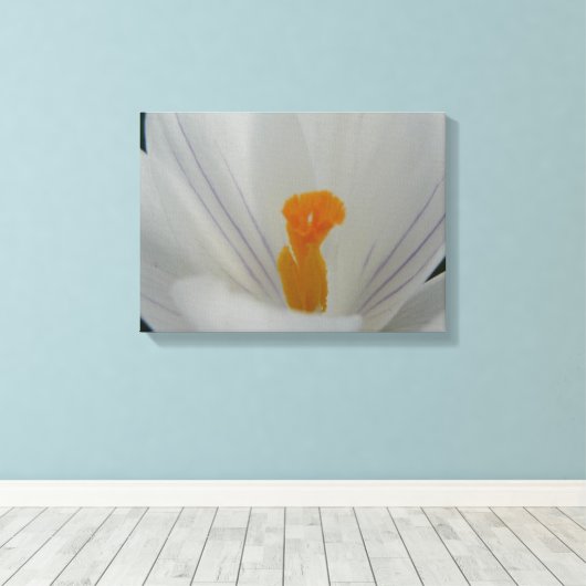 FrühlingsBlume Leinwanddruck (Insitu (Holzboden))