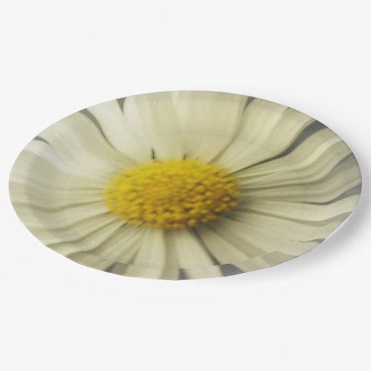 FrühlingsBlume Pappteller (Schrägansicht)