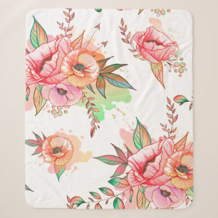 Frühlingsblume Sherpadecke