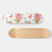Frühlingsblume Skateboard (Horizontal)