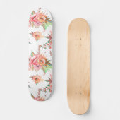 Frühlingsblume Skateboard (Vorderseite)