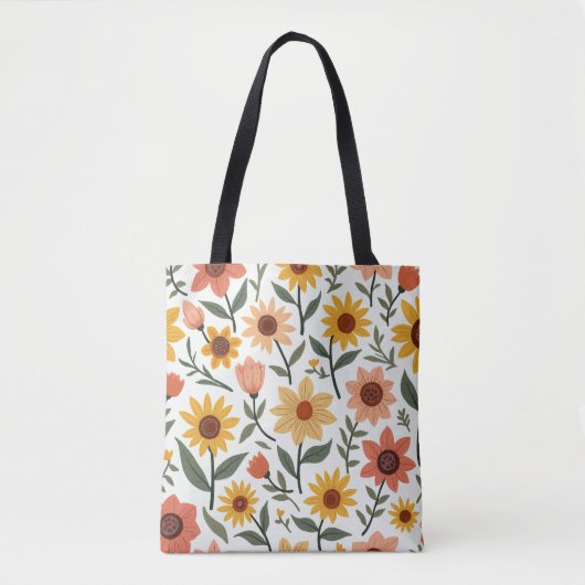 FrühlingsBlume Tasche (Vorderseite)