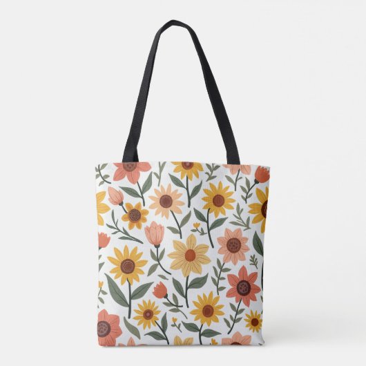 FrühlingsBlume Tasche (Rückseite)
