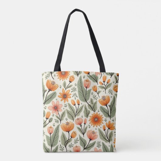 FrühlingsBlume Tasche (Rückseite)