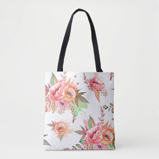 Frühlingsblume Tasche (Vorderseite)